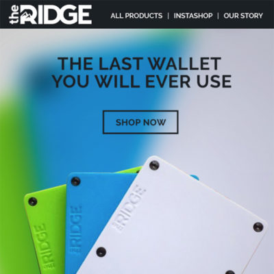 Pathways Marketing: Email Example for The Ridge Thumb